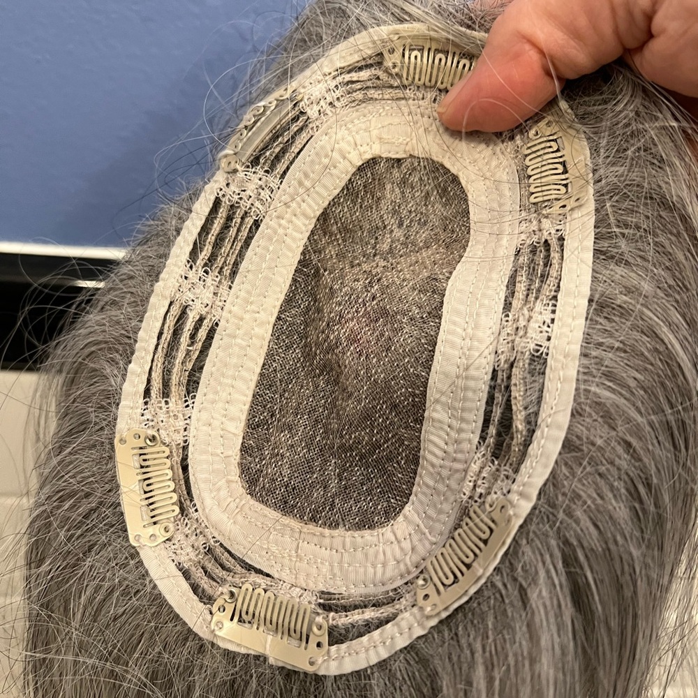Elegant Silver Gray Women's Hair Wig - Picture 16 of 16